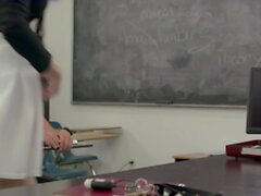 Bigtitted teacher fucked in doggystyle