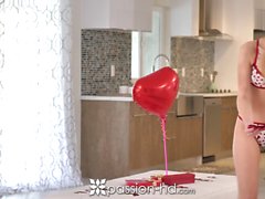 PASSION-HD Good Morning Romantic Valentines Day Fuck With Facial