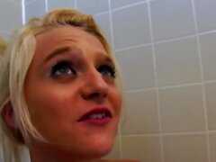 Blonde Teen Caught Masturbating By Her Friend