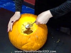 Pumpkin Fucking Halloween Humiliation