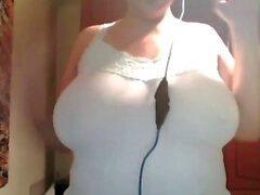 Huge, nipples, webcam huge boobs