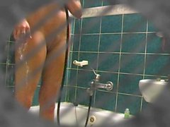 MILF shower hidden camera