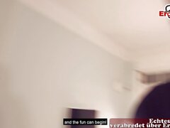 POV Sexdate with german curvy natural tits milf