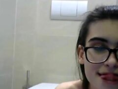 Tiny 18 yr Italian Cam Girl Masturbates-Pt.2