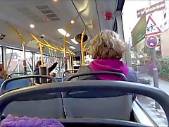 Real Public Bus Blowjob Lena Loch