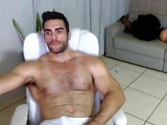 Solo masturbation and gay climax