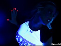 Samantha Saint's Blacklight Halloween