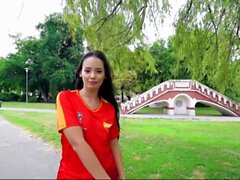 TeamSkeet - Horny Latina Fucking during World Cup