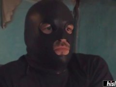 Masked dude gives an interesting interview