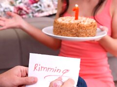 RIM4K. Winning girl licks guys ass and its the best gift