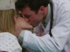 Busty nurse getting boned by her doctor