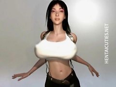 Big breasted 3D anime cutie gets fucked hard