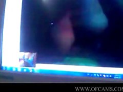 Webcam mmf black-haired bukake fucks as
