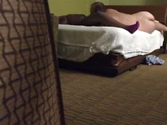 Real interracial couple fucking on hidden camera