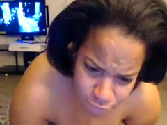 Big natural boobs ebony girl in webcam free