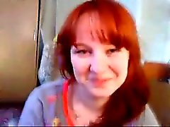 Real redhead wife gives POV blowjob