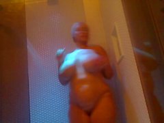 Samantha 38G - In the shower