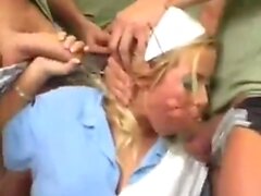 Bibi Fox - Nurse Gangbanged in Hospital