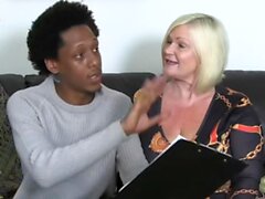 GRANNYLOVESBLACK - GILF Wants BBC In Both Holes