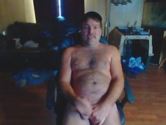 Redneck july 21 Stroking a messy Cum shot fer yall