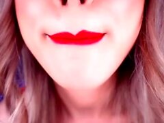 Miss Amelia - Make Cummies For Shiny Red Lips