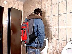 Public Bathroom Bareback