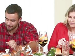 Moms Bang Teen - Naughty Family Thanksgiving