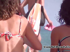Candid beach, voyeur beach nude teens