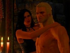 The Witcher 3 sex with Yennefer