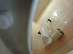 Pissing asians on spycam