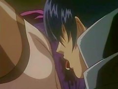 Eaten out hentai babe fucked by a big cock