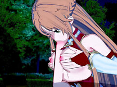 Asuna sao, teens ficken uncensored, 3d