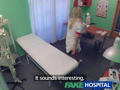 FakeHospital Studs cock makes sexy nurse cum