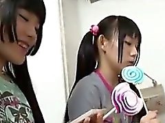 Beautiful Japanese Sluts Dominating A Guy