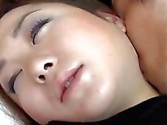 Yumi has hairy vagina fucked so deep