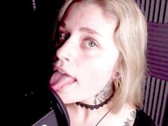 Nina wolf youtubers patreon, ear, asmr licking