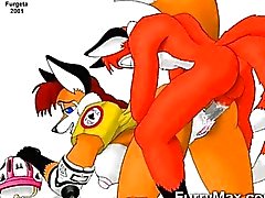 Furry Toons Love Cocks!