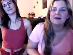 Chubby Amateur Lesbian Play On Webcam