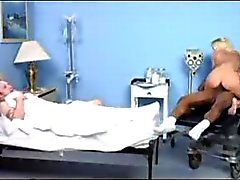 Hospitalized husband watches wife go black