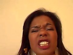 Black girl gets her ass fucked